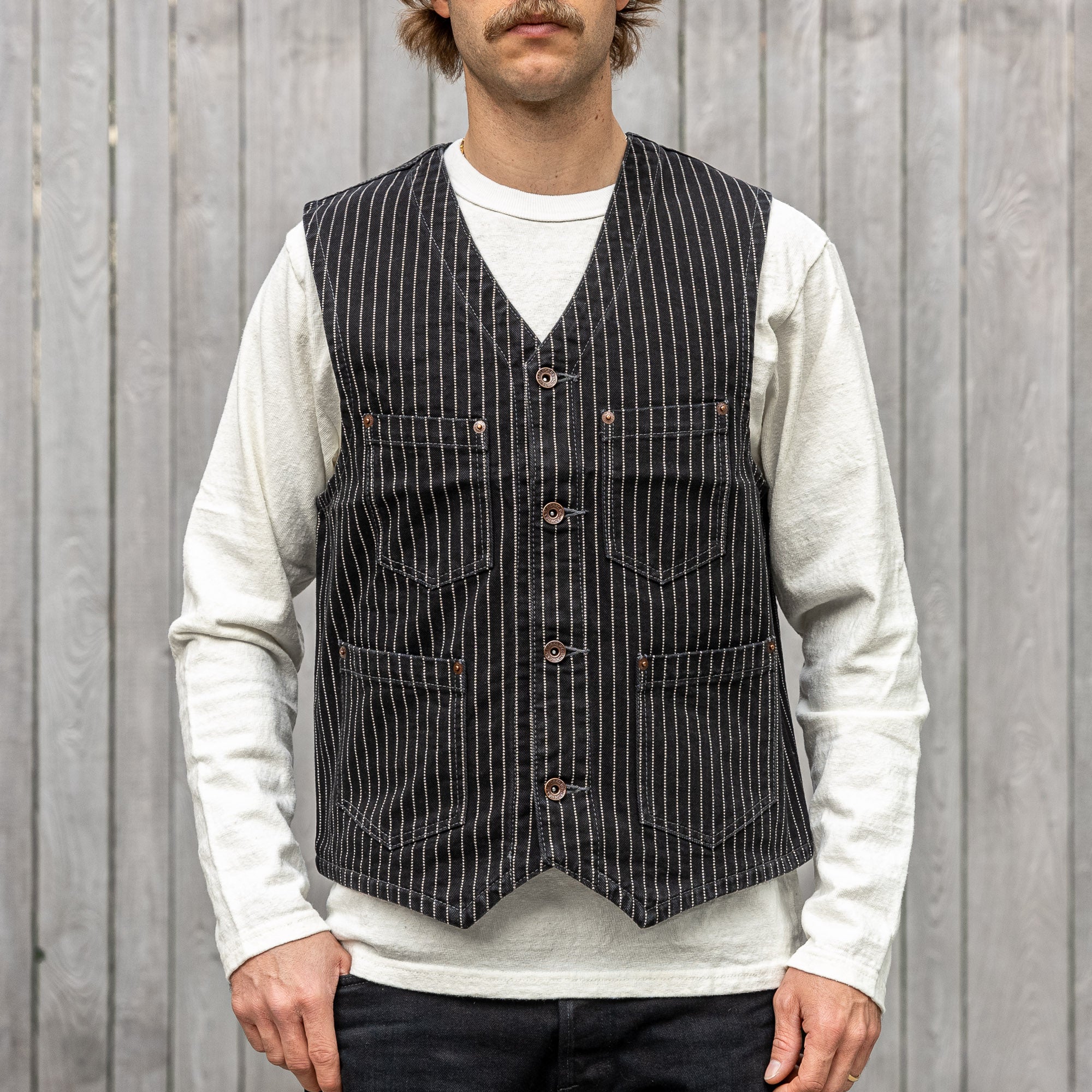 Vests from Samurai Jeans, Iron Heart & More