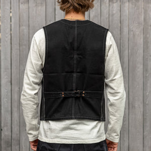 Iron Heart 12oz Wabash Work Vest – IHV-02 Black