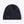 Iron Heart Wool Ribbed Beanie Navy IHG080 front