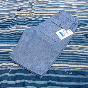 Japan Blue 14oz Heavy Chambray Shorts