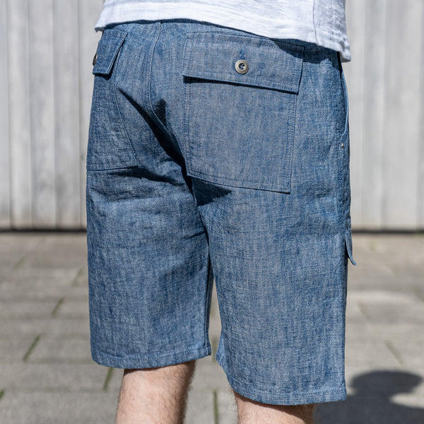 Japan Blue 14oz Heavy Chambray Shorts