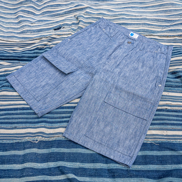 Japan Blue 14oz Heavy Chambray Shorts