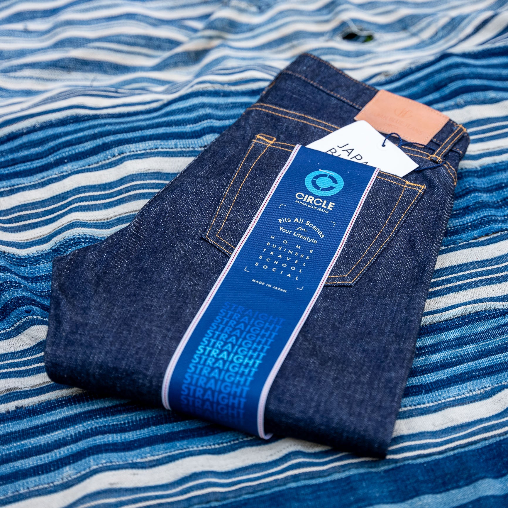 Japan Blue J301 14,8oz Selvedge Jeans “Circle Straight” – Regular Tape