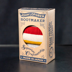 John Lofgren Boot Socks Frontier Striped Pack of 2 box semi profile