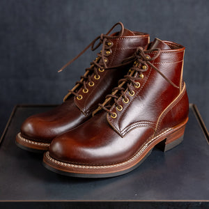 John Lofgren Steel Gang Boots – Dark Brown / Shinki Hikaku Horsebutt