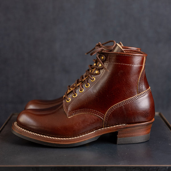 John Lofgren Steel Gang Boots – Dark Brown / Shinki Hikaku Horsebutt