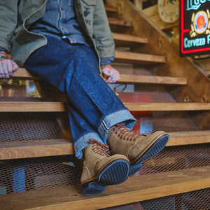 John Lofgren US Navy N1 Field Shoes Natural Roughout Chromexcel used pair worn