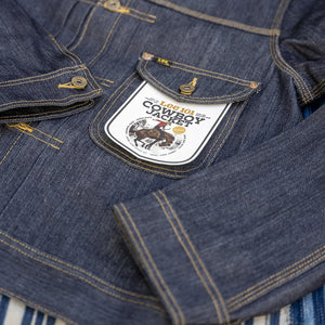 Lee 101 14¾oz Boxy Cowboy Jacket - Dry Blue / Indigo