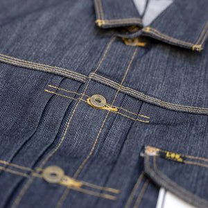 Lee 101 14¾oz Boxy Cowboy Jacket - Dry Blue / Indigo