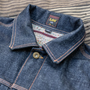 Lee 101 15oz Blanket Lined Cowboy Jacket Indigo