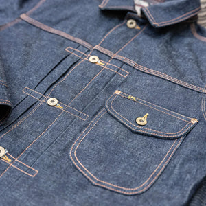 Lee 101 15oz Blanket Lined Cowboy Jacket Indigo