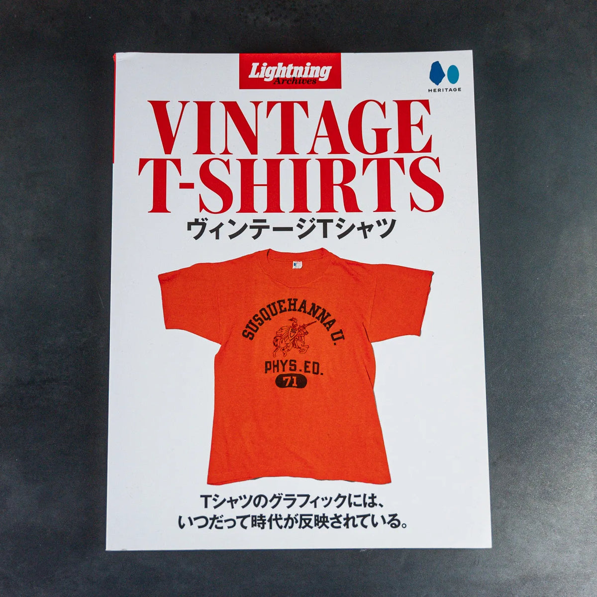 Lightning Archives Magazine - Vintage T-Shirts / Reissue