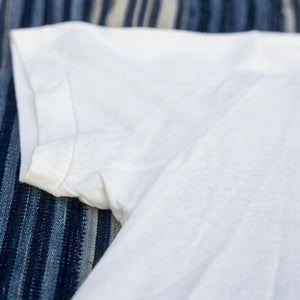 Merz b. Schwanen 4oz Featherweight Linen T-Shirt - White