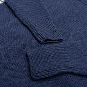 Merz b. Schwanen Merino x Cashmere Crewneck Sweater – Dark Navy / LOCC01