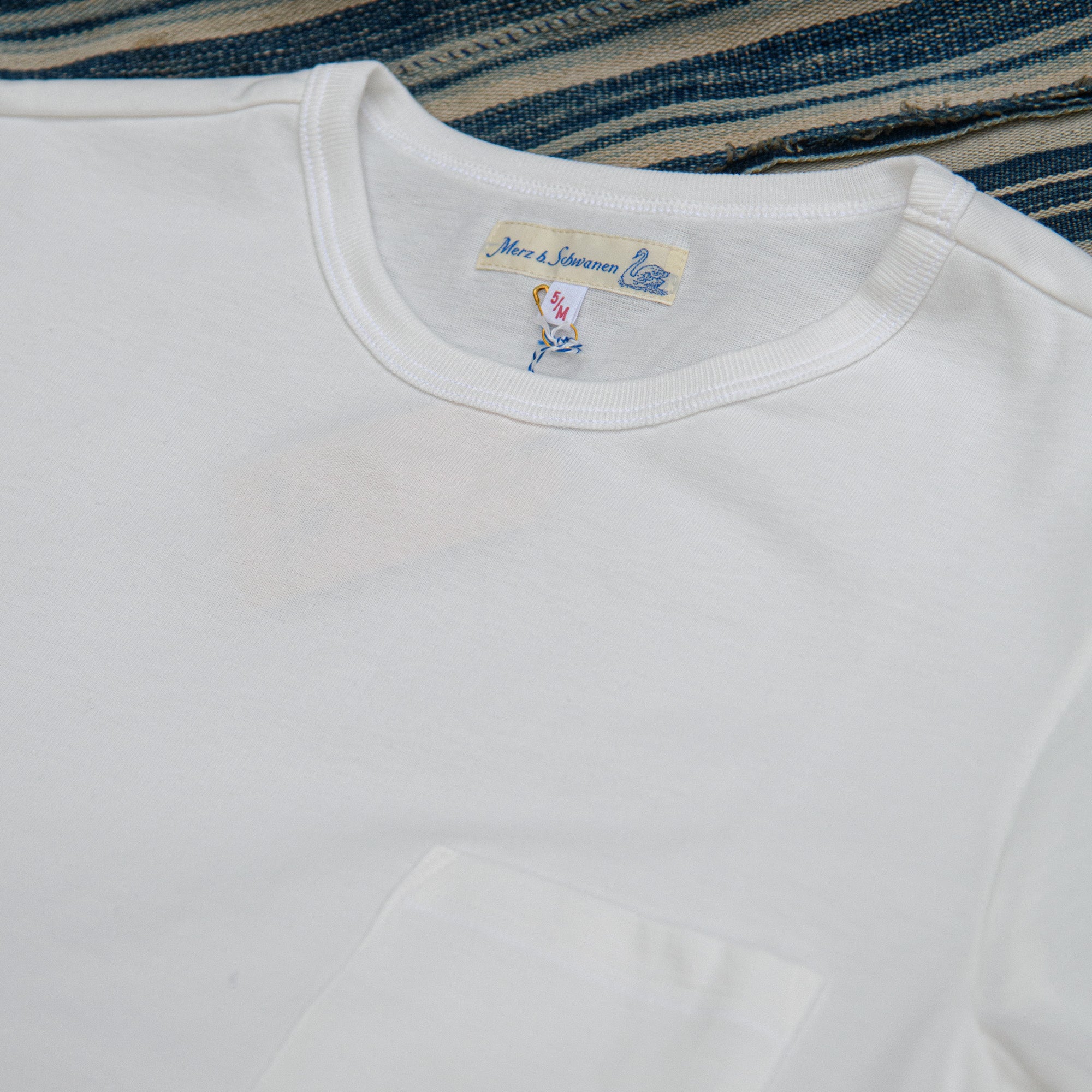 (Europe) – Schwanen Limited Edition 215 Pocket Exclusive Merz Store b T-Shirt White /