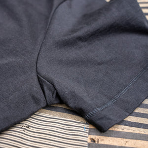 Merz b. Schwanen 215 8,6oz Loopwheeled T-Shirt – Deep Black