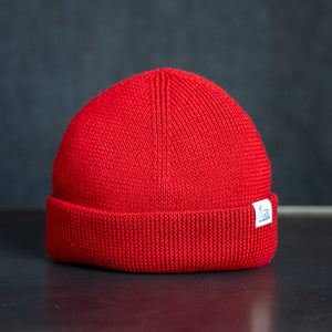 Merz b. Schwanen Merino Wool Beanie – Chili