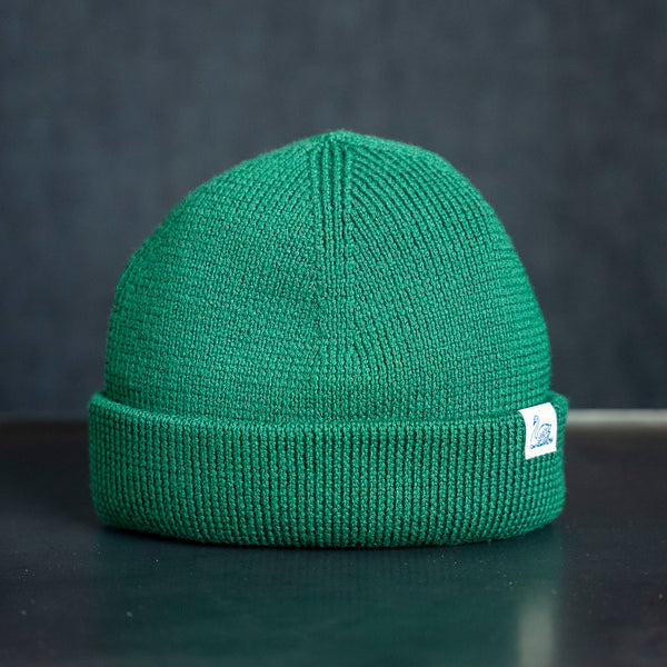 Merz b. Schwanen Merino Wool Beanie – Moss