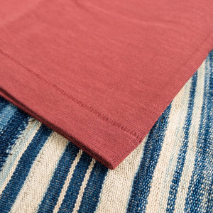 Merz b Schwanen 2S14 11oz Heavyweight Loopwheeled TShirt  close up hem