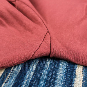 Merz b Schwanen 2S14 11oz Heavyweight Loopwheeled TShirt detail triangle insert