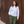 Merz b Schwanen Women Cropped Oxford Shirt White worn lifestyle