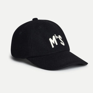 Merz beim Schwanen Wool Logo Cap Deep Black side
