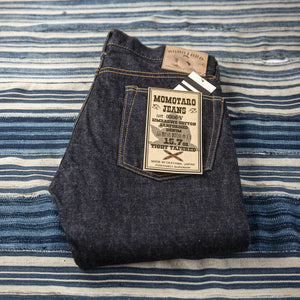 Momotaro 0306V 16oz Raw Selvedge Jeans Slim Tapered