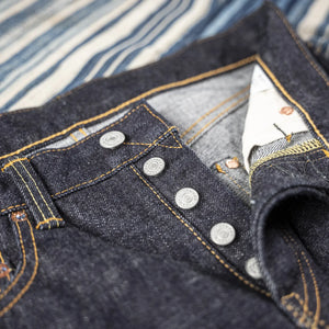 Momotaro 0306V 16oz Raw Selvedge Jeans Slim Tapered