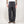 MotivMfg Silk Pier Trousers Salt and Pepper Anthracite Classic Straight worn front