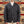 MotivMfg Silk Continental Sack Jacket Salt and Pepper Anthracite worn front