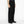 Naked and Famous 12 ounce Sugiaya Dobby Herringbone Pleated Trouser Black Sugiaya Relaxed Straight worn half profile