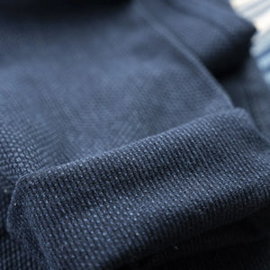 Naked And Famous 12oz Indigo Sashiko Trousers True Guy Regular Straight