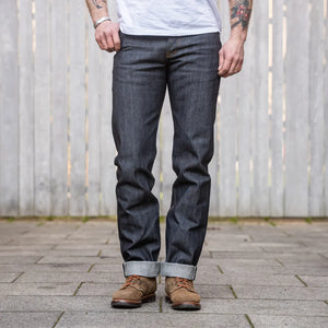 Naked And Famous 14oz Left Hand Twill Selvedge Jeans Weird Guy Regular Tapered