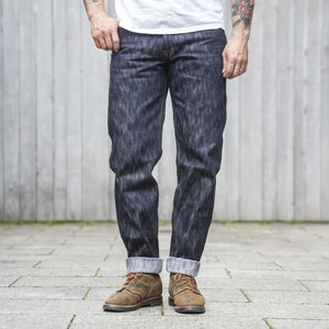 Naked And Famous 16oz Sakura Slub Selvedge Jeans Easy Guy Relaxed Tapered