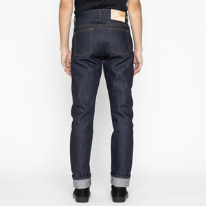 Naked and Famous 22 ounce Elephant 2 Reborn Selvedge Jeans Weird Guy Regular Tapered worn backside