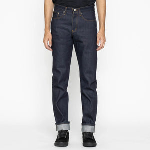 Naked and Famous 22 ounce Elephant 2 Reborn Selvedge Jeans Weird Guy Regular Tapered worn front