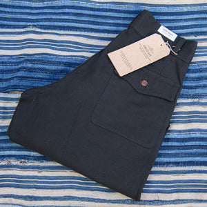 Orgueil OR-1107 10oz Italian Military Trousers – Black / Relaxed Tapered