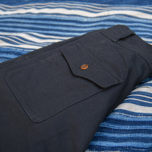 Orgueil OR-1107 10oz Italian Military Trousers – Black / Relaxed Tapered