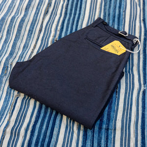 Orgueil OR-1113 Coalminer Moleskin Trousers - Black / Wide Tapered