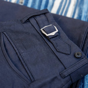 Orgueil OR-1113 Coalminer Moleskin Trousers - Black / Wide Tapered