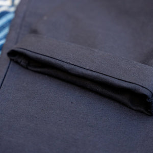 Orgueil OR-1113 Coalminer Moleskin Trousers - Black / Wide Tapered