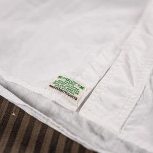 OrSlow 8070 1940s 4oz Chambray Work Shirt White close up label