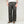OrSlow 513 40s U S Navy Sumi Coated Linen Utility Trousers Black Wide Straight worn front