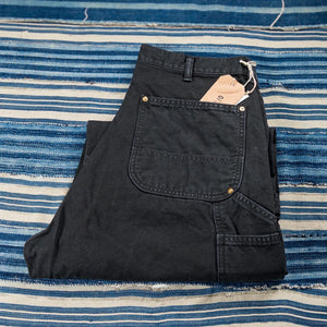 OrSlow 5328 Dads Fit Oxford Painter Pants Black folded