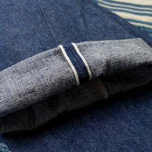OrSlow 107 Ivy Fit 13oz Selvedge Jeans One Wash Slim Tapered detail selvedge