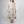 OrSlow Yume Hana Jacquard Dress Sand Beige Liberty Floral worn front
