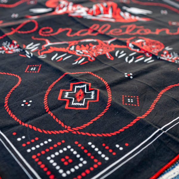 Pendleton Bandana - Buffalo / Black