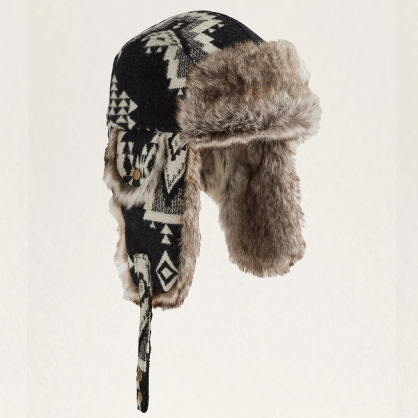 Pendleton Wool Blanket Trapper Hat – Rock Point