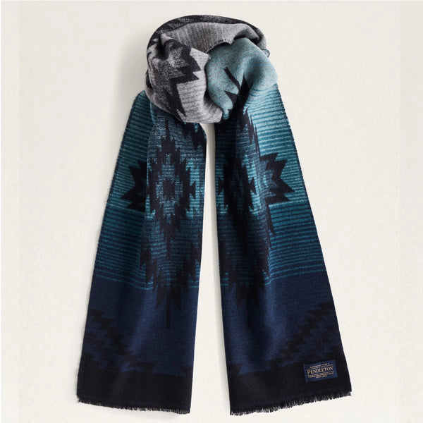 Pendleton Jacquard Wool Scarf – Satillo Sunset