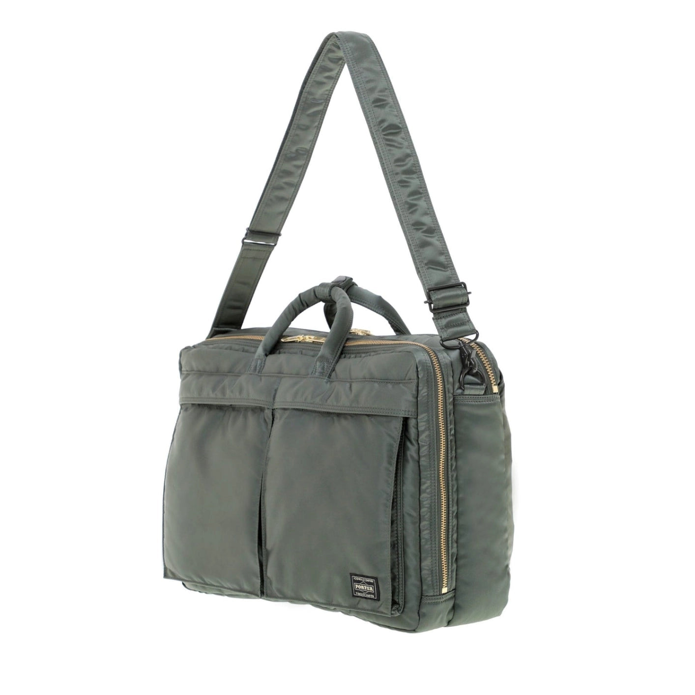 Porter Yoshida New Tanker 3Way Bag Sage Green – Made in Japan Porter Yoshida New Tanker 3Way Bag Sage Green – Made in Japan